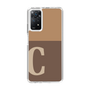 Slim Protection Case［ Original - initial two tone - C brown ］