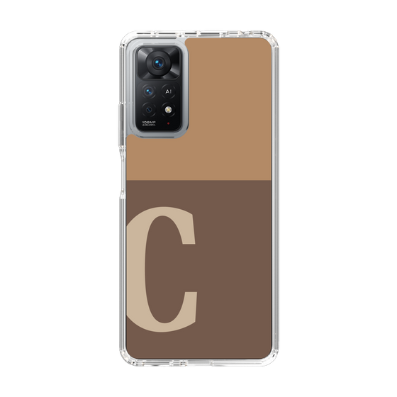 Slim Protection Case［ Original - initial two tone - C brown ］