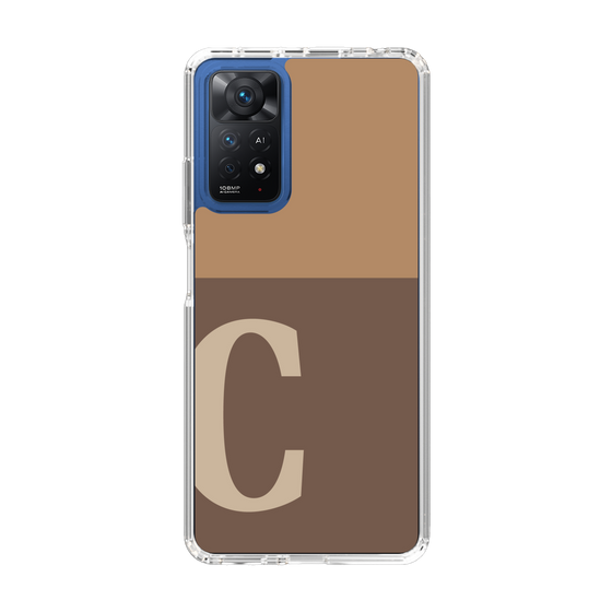 Slim Protection Case［ Original - initial two tone - C brown ］