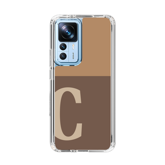 Slim Protection Case［ Original - initial two tone - C brown ］