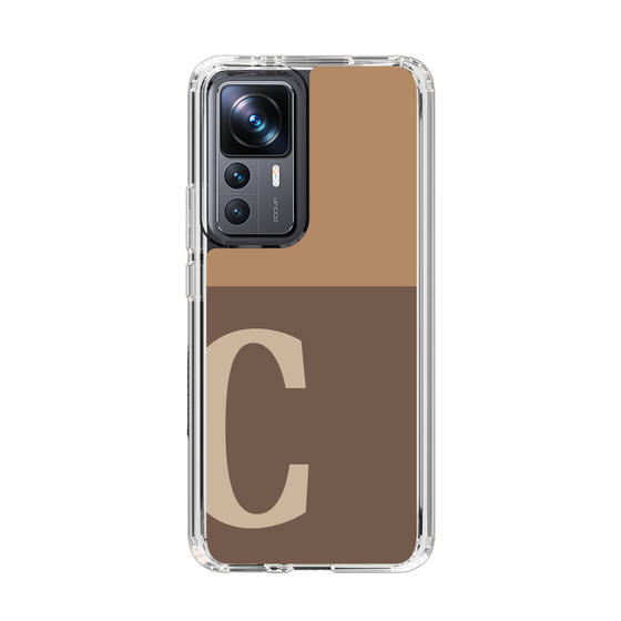 Slim Protection Case［ Original - initial two tone - C brown ］