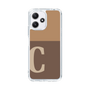 Slim Protection Case［ Original - initial two tone - C brown ］