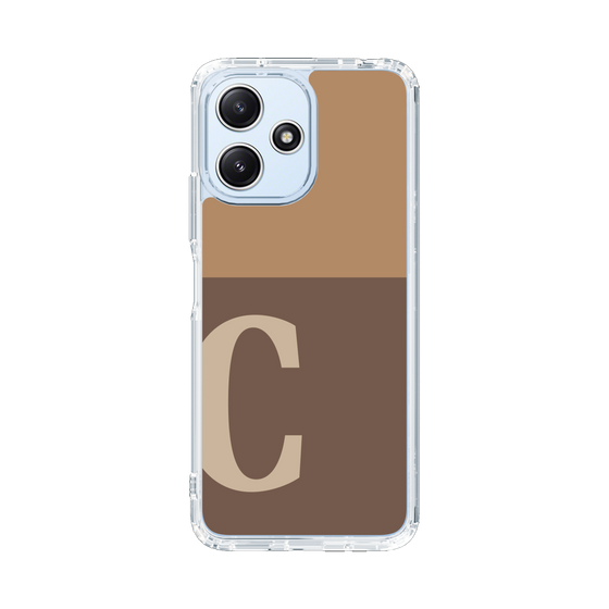 Slim Protection Case［ Original - initial two tone - C brown ］