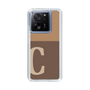 Slim Protection Case［ Original - initial two tone - C brown ］