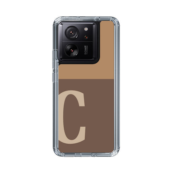 Slim Protection Case［ Original - initial two tone - C brown ］