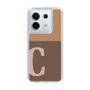 Slim Protection Case［ Original - initial two tone - C brown ］