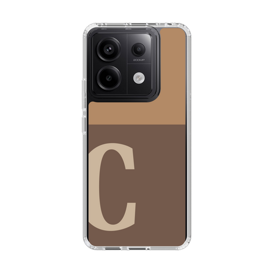Slim Protection Case［ Original - initial two tone - C brown ］