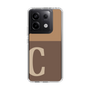 Slim Protection Case［ Original - initial two tone - C brown ］