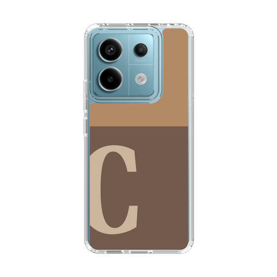 Slim Protection Case［ Original - initial two tone - C brown ］