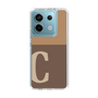 Slim Protection Case［ Original - initial two tone - C brown ］
