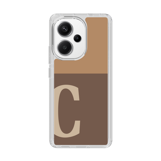 Slim Protection Case［ Original - initial two tone - C brown ］