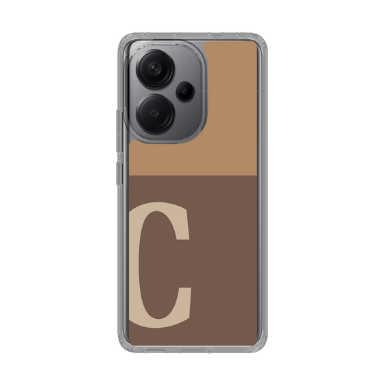 Slim Protection Case［ Original - initial two tone - C brown ］