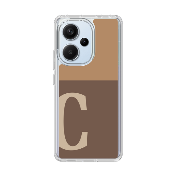 Slim Protection Case［ Original - initial two tone - C brown ］