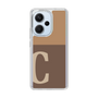 Slim Protection Case［ Original - initial two tone - C brown ］