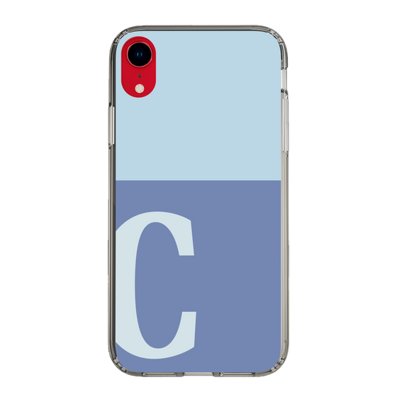 Slim Protection Case［ Original - initial two tone - C blue ］