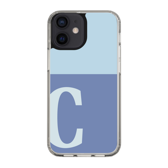Slim Protection Case［ Original - initial two tone - C blue ］