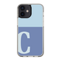 Slim Protection Case［ Original - initial two tone - C blue ］