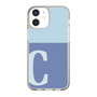 Slim Protection Case［ Original - initial two tone - C blue ］