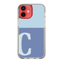 Slim Protection Case［ Original - initial two tone - C blue ］
