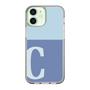 Slim Protection Case［ Original - initial two tone - C blue ］