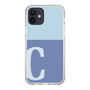 Slim Protection Case［ Original - initial two tone - C blue ］