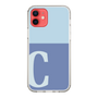 Slim Protection Case［ Original - initial two tone - C blue ］