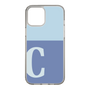 Slim Protection Case［ Original - initial two tone - C blue ］