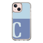 Slim Protection Case［ Original - initial two tone - C blue ］