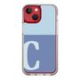 Slim Protection Case［ Original - initial two tone - C blue ］