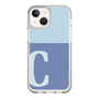 Slim Protection Case［ Original - initial two tone - C blue ］