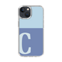 Slim Protection Case［ Original - initial two tone - C blue ］