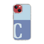 Slim Protection Case［ Original - initial two tone - C blue ］