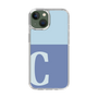 Slim Protection Case［ Original - initial two tone - C blue ］