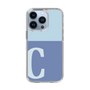 Slim Protection Case［ Original - initial two tone - C blue ］