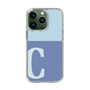 Slim Protection Case［ Original - initial two tone - C blue ］
