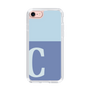 Slim Protection Case［ Original - initial two tone - C blue ］