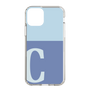 Slim Protection Case［ Original - initial two tone - C blue ］