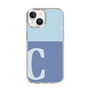Slim Protection Case［ Original - initial two tone - C blue ］