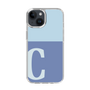Slim Protection Case［ Original - initial two tone - C blue ］