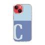 Slim Protection Case［ Original - initial two tone - C blue ］