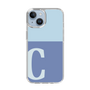 Slim Protection Case［ Original - initial two tone - C blue ］