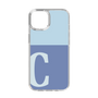 Slim Protection Case［ Original - initial two tone - C blue ］