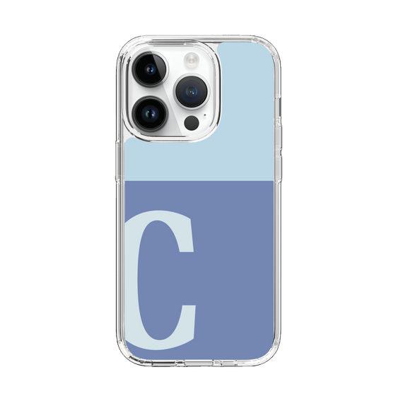Slim Protection Case［ Original - initial two tone - C blue ］