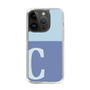 Slim Protection Case［ Original - initial two tone - C blue ］