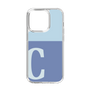 Slim Protection Case［ Original - initial two tone - C blue ］
