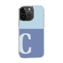 Slim Protection Case［ Original - initial two tone - C blue ］