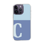 Slim Protection Case［ Original - initial two tone - C blue ］