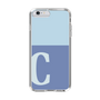 Slim Protection Case［ Original - initial two tone - C blue ］
