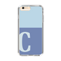 Slim Protection Case［ Original - initial two tone - C blue ］