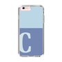 Slim Protection Case［ Original - initial two tone - C blue ］
